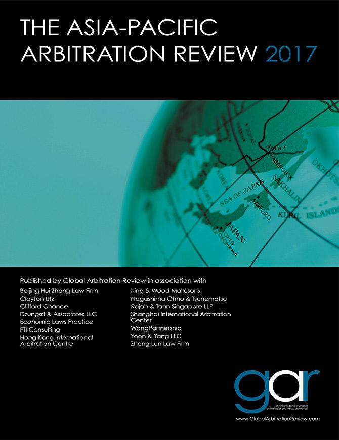 The Asia-Pacific Arbitration Review 2017