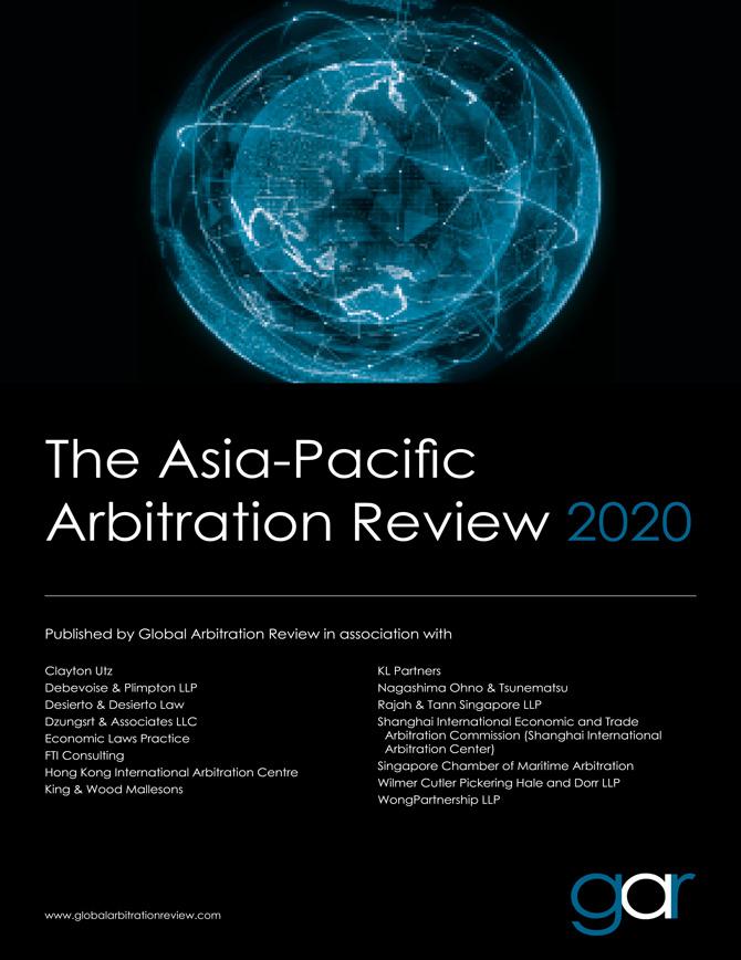 The Asia-Pacific Arbitration Review 2020